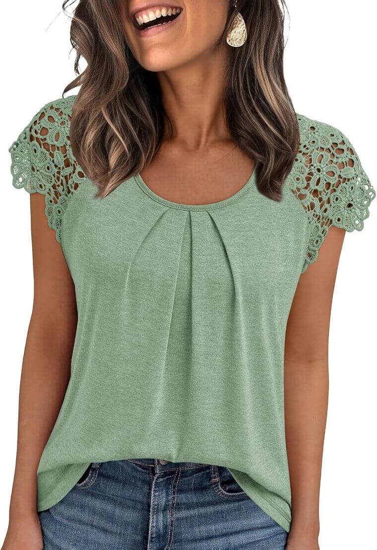Automet Lace Blouse - Perfect for Business Casual Wear - 25% Off!