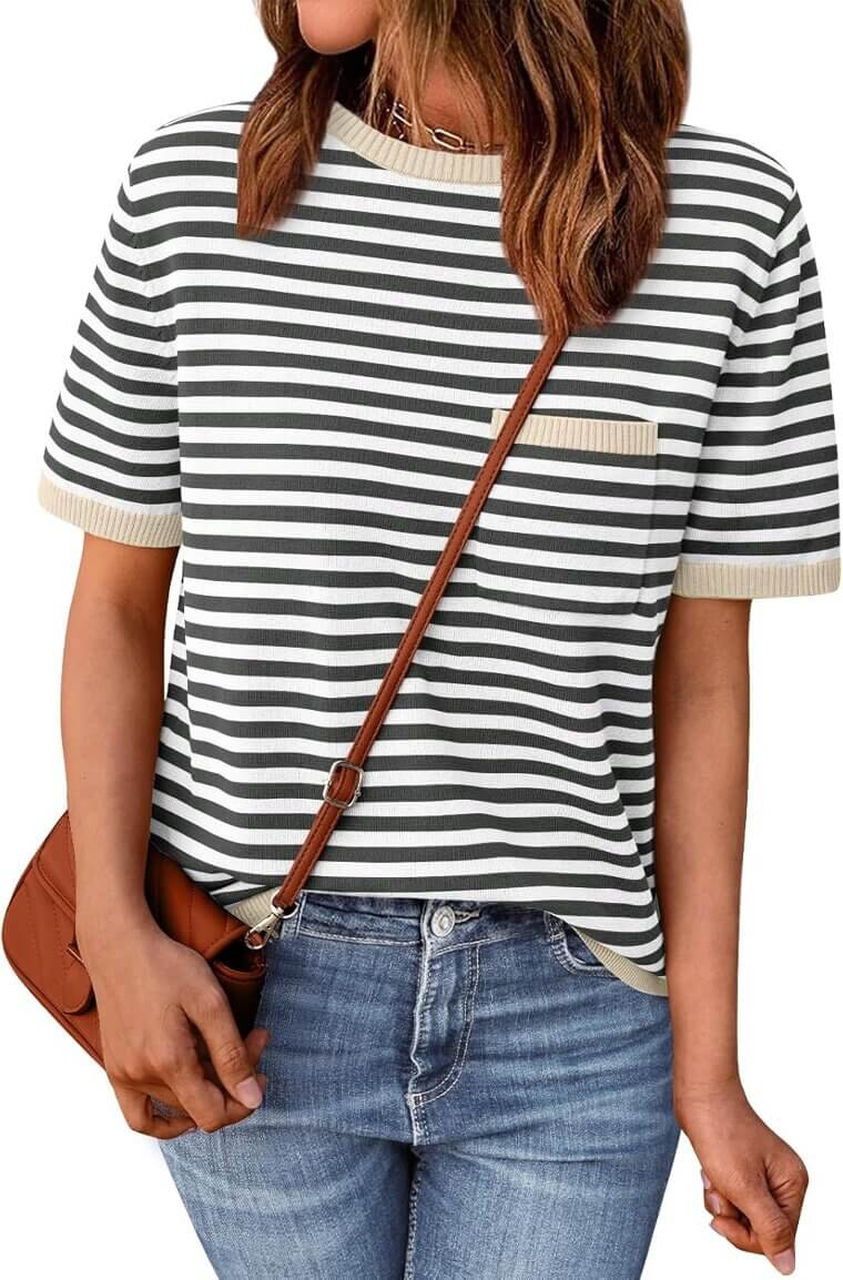 Striped Sweater Shirt - Perfect for Casual Comfort