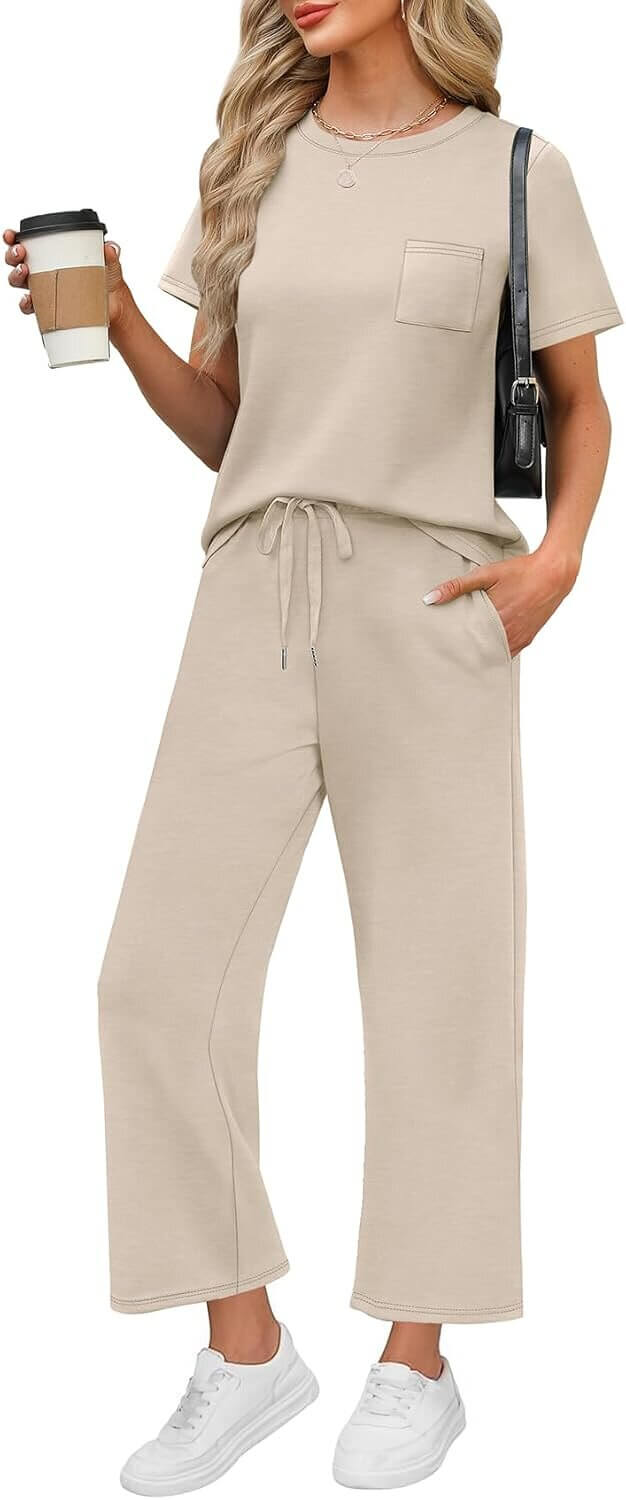 WIHOLL Summer Lounge Sets - Perfect for Casual Travel! - Now 13% Off!