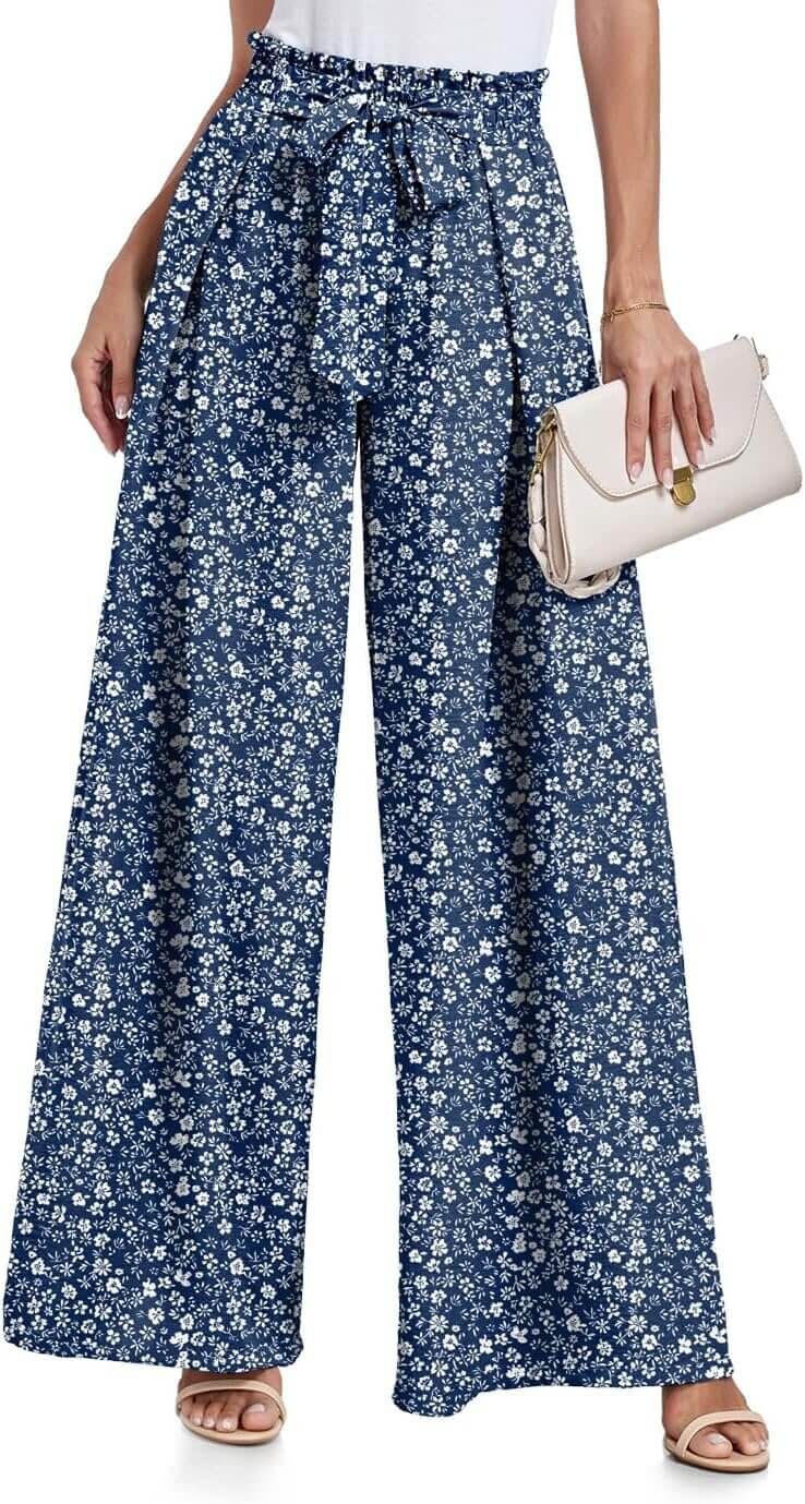 Lepunuo Palazzo Pants - Stylish Comfort for Work & Casual Days