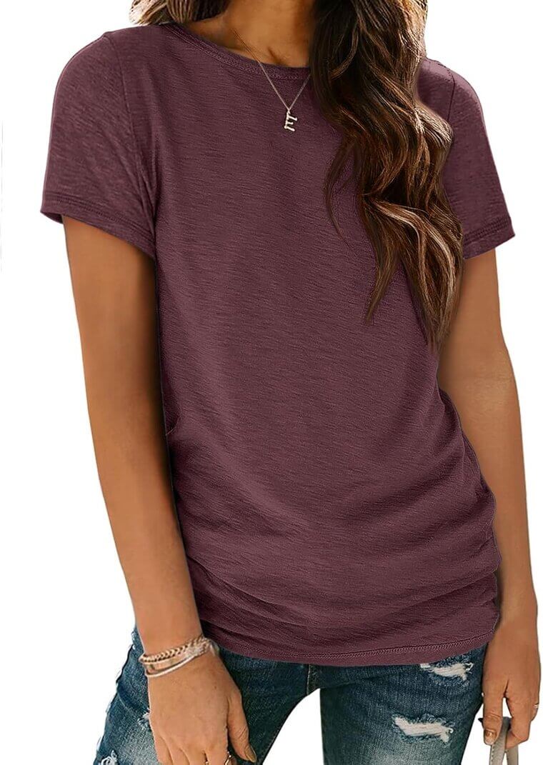 ATHMILE Women's Tee - Perfect for Summer Getaways and School - 55% Off!