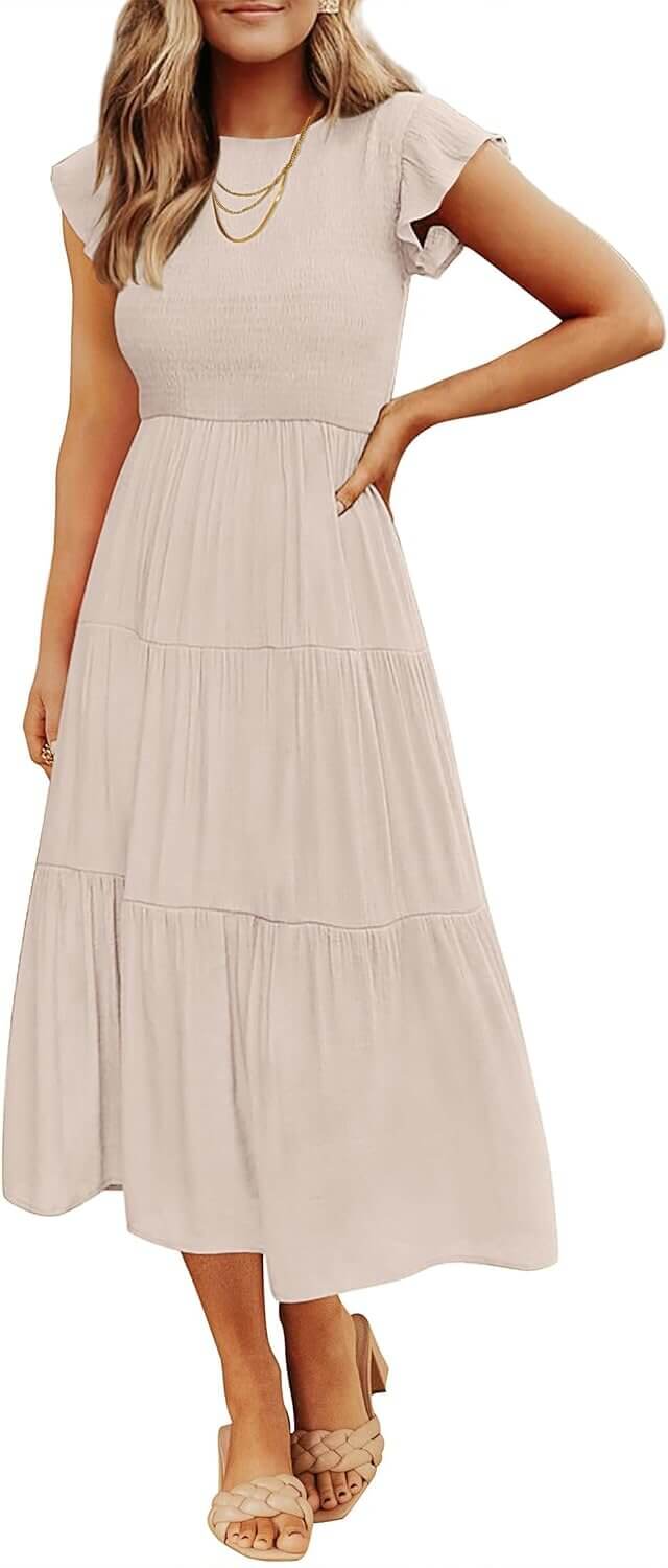 ZESICA Summer Dress - Perfect for Any Occasion - Now 25% Off!