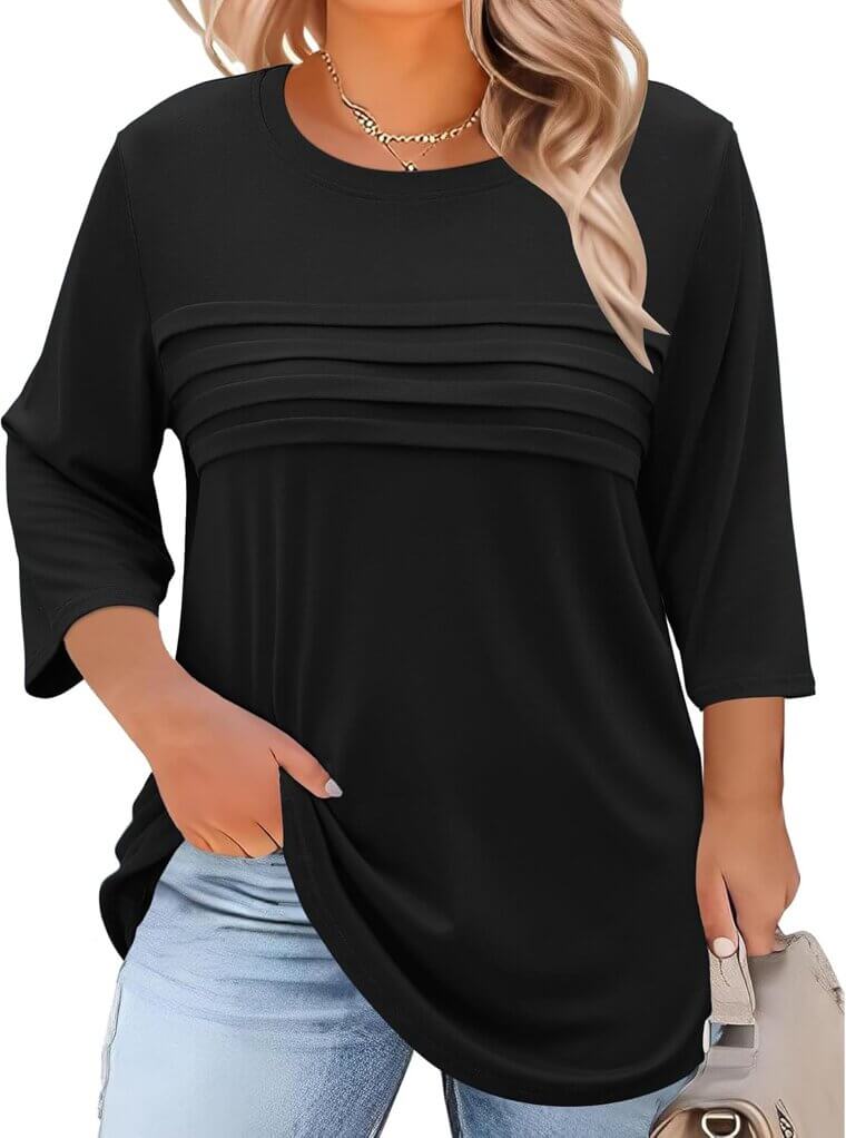 Plus Size Blouses for Effortless Style - Perfect for Teachers
