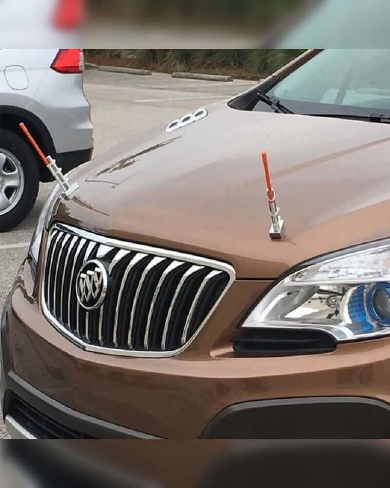 Not Tiny Flag Holders