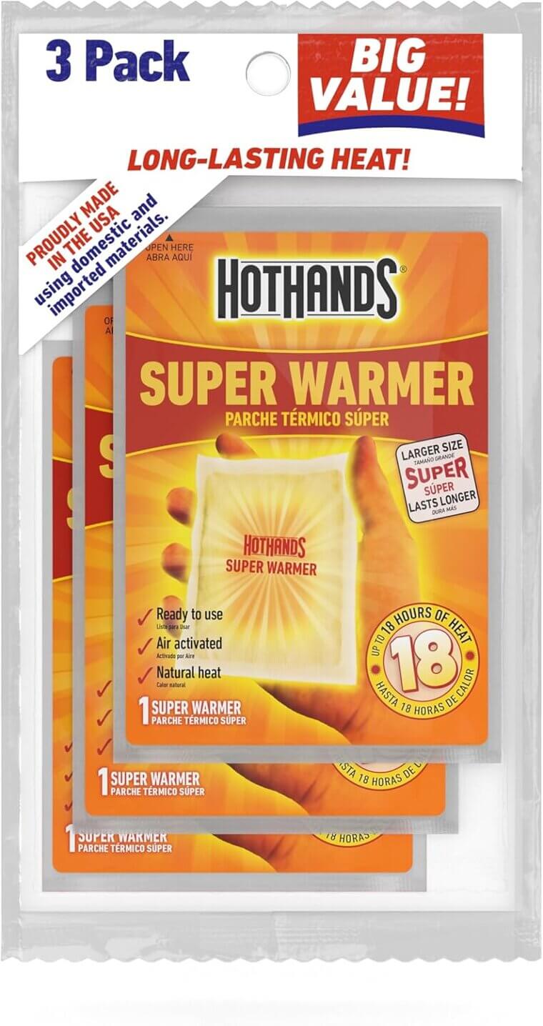 HotHands Warmers - Long Lasting, Natural Heat for Cold Days - Don’t Miss the 26% Discount!