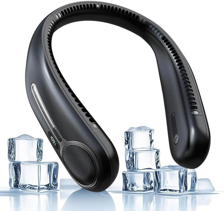 Portable Neck Fan - Stay Cool Anywhere with Ease! - Don’t Miss the 36% Discount!