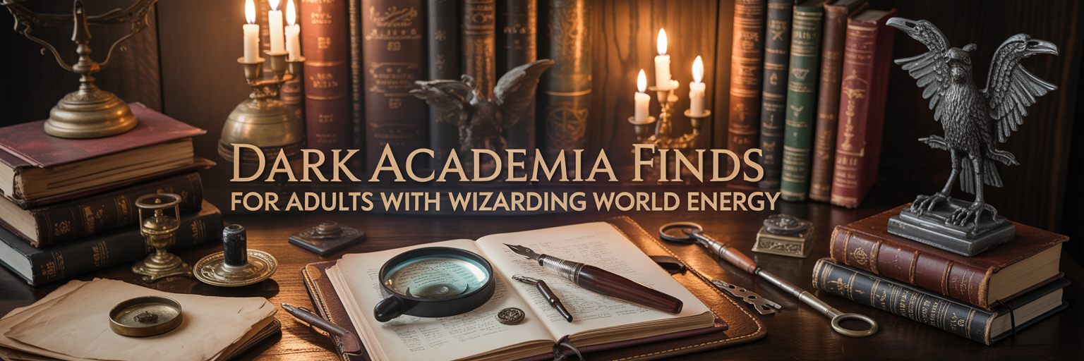 Dark Academia Finds For Adults With Wizarding World Energy