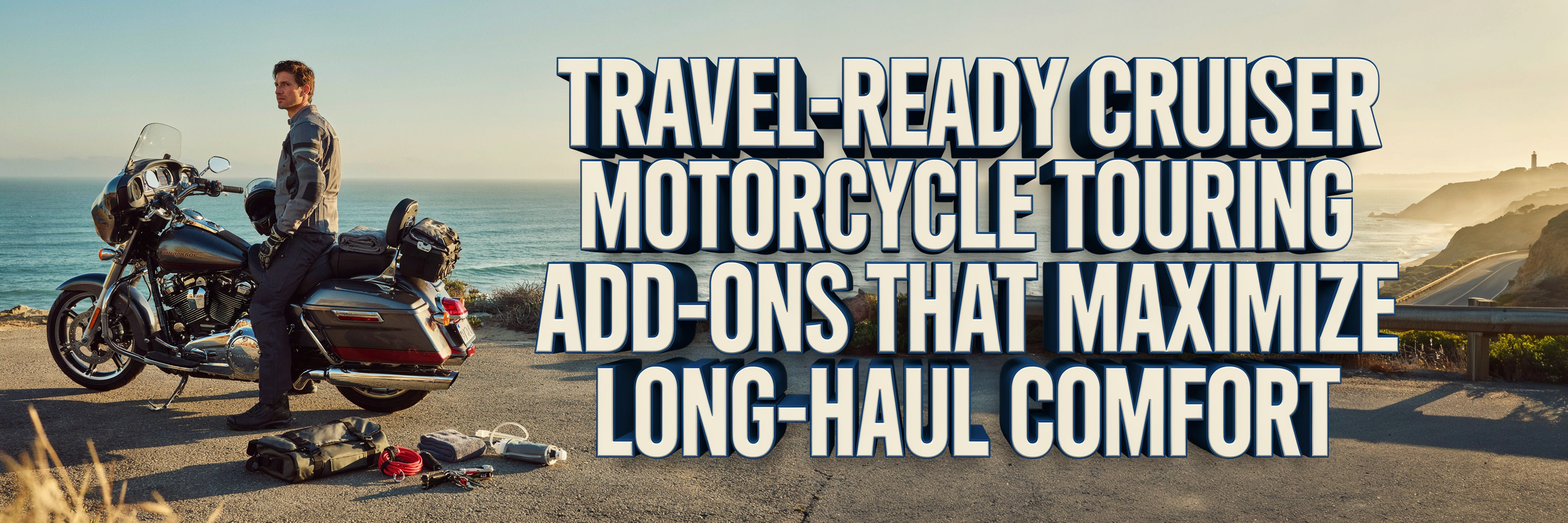 Cruiser Motorcycle Touring Add-Ons Long-Haul Riders Pack
