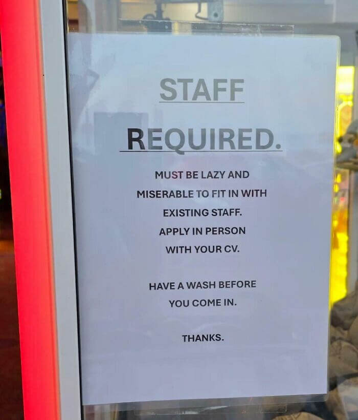 Their Hiring Requirements Are Unbeatable
