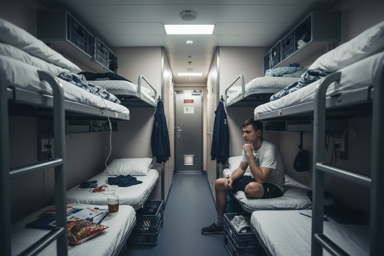 The Crew's Shocking Living Conditions