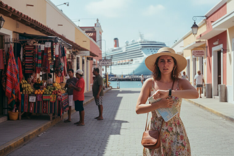 Port Days Are Rushed and Stressful