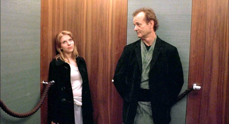 Scarlett Johansson and Bill Murray