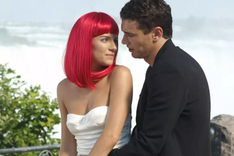 Sienna Miller and James Franco