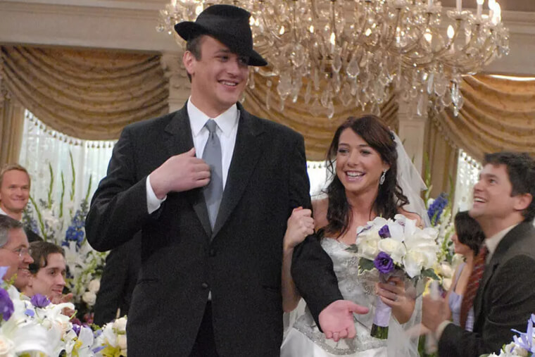 Jason Segel and Alyson Hannigan