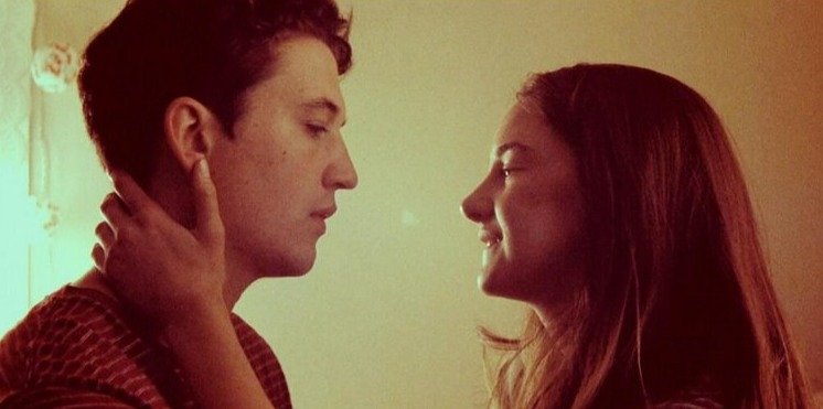 Miles Teller and Shailene Woodley