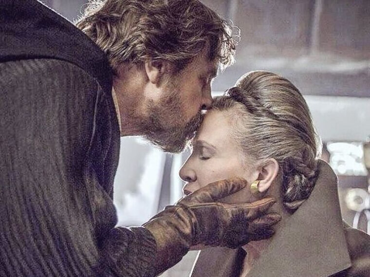 Mark Hamill and Carrie Fisher