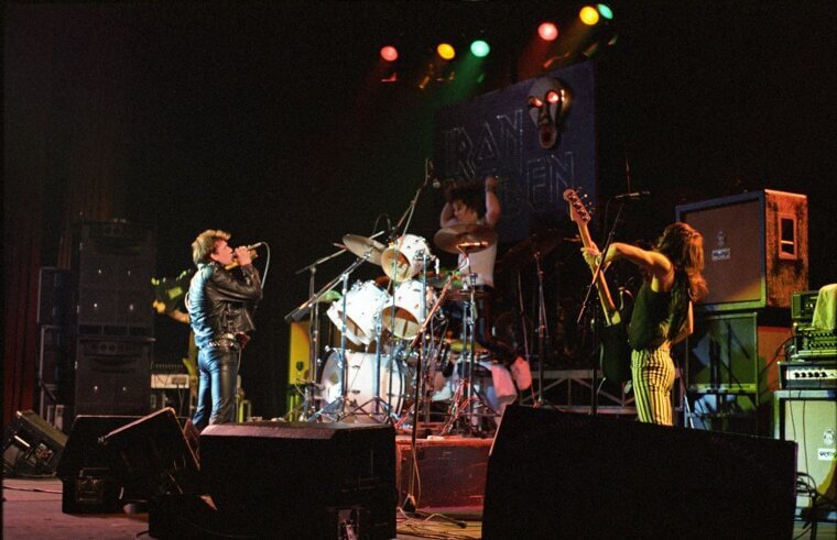 Clive Burr, Iron Maiden, Providing the Early Punk Energy of the Band