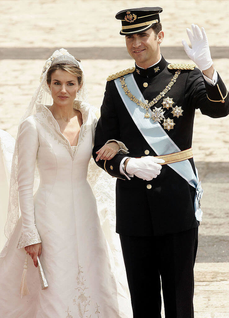 Королева Летиция и король Испании Фелипе - 2004 г.
