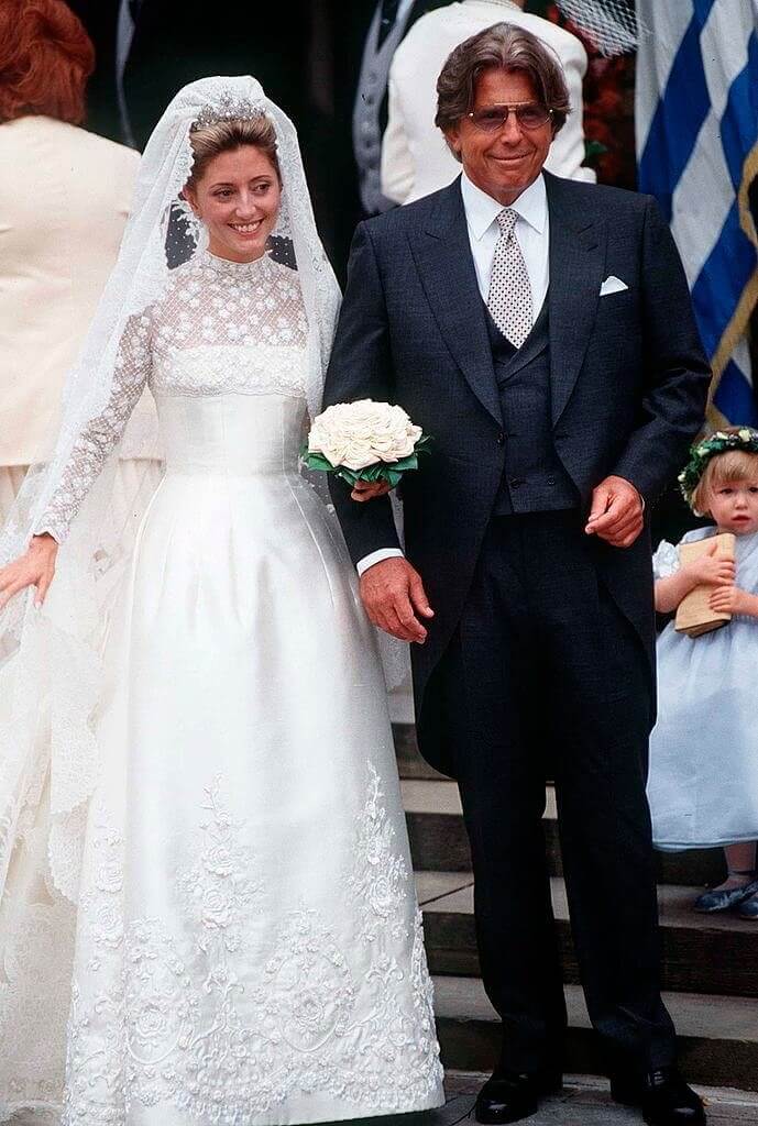 Принцесса Греции Мари-Шантель и принц Павлов - 1995 г.