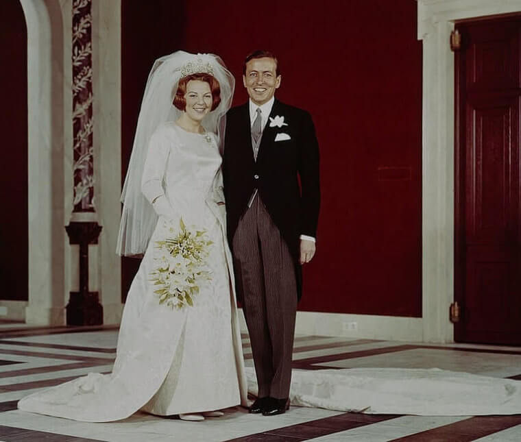 Prinzessin Beatrix der Niederlande und Prinz Claus - 1966