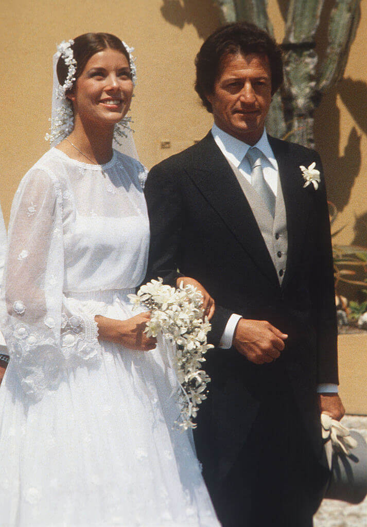 Принцесса Монако Каролина и Филипп Жюно - 1978