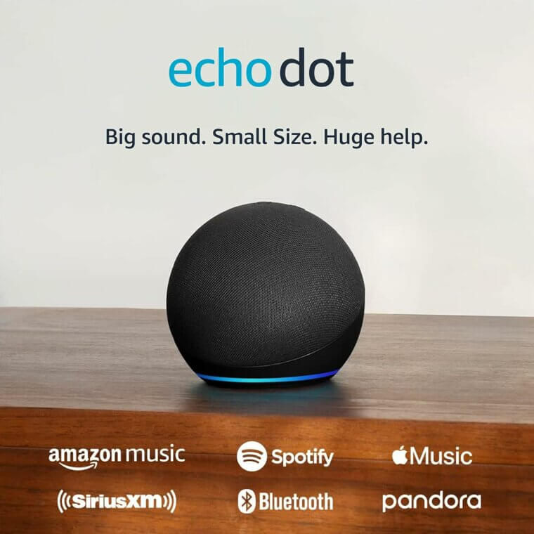Experience Superior Sound with Echo Dot 5th Gen - 2022 Release 36% Off!