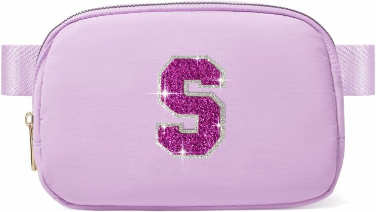 Initial Fanny Pack - Trendy Gift for Girls
