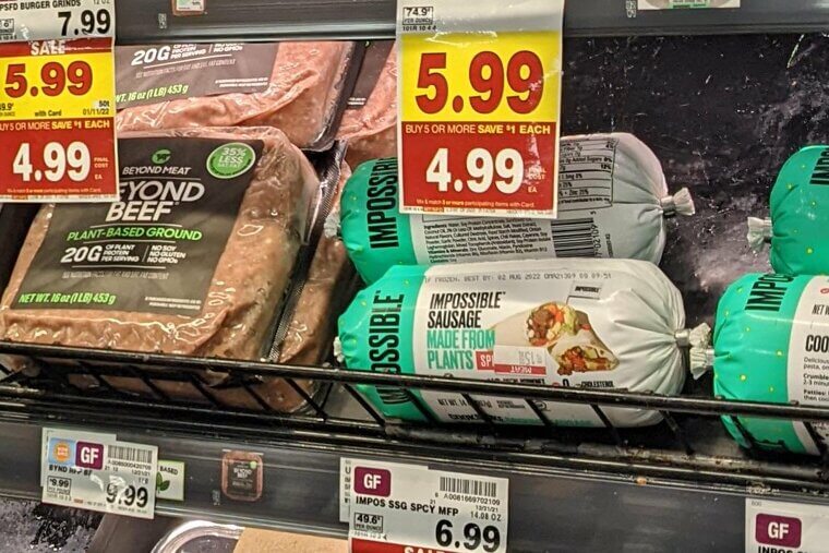 Plant-Based Meats With Excessive Sodium