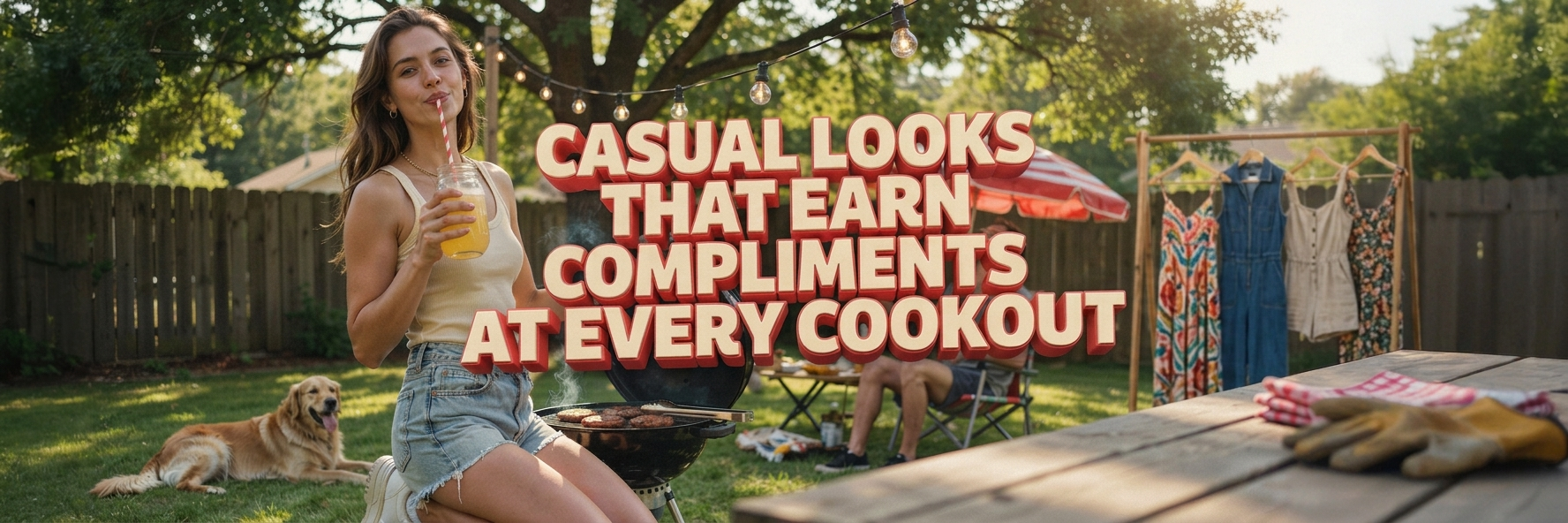 The Casual Looks That Earn Compliments at Every Cookout