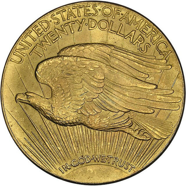 La moneda de 20 dólares “Double Eagle” de 1933 - 7.6 millones de dólares