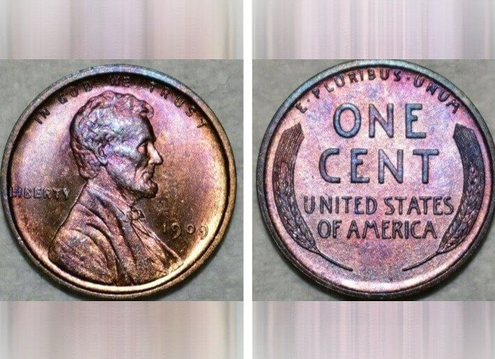 El centavo de Lincoln V. D. B. de 1909 - 258.500 dólares