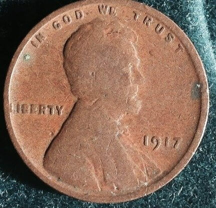 El centavo de Lincoln de 1917 - 6504 dólares (sin circulación)