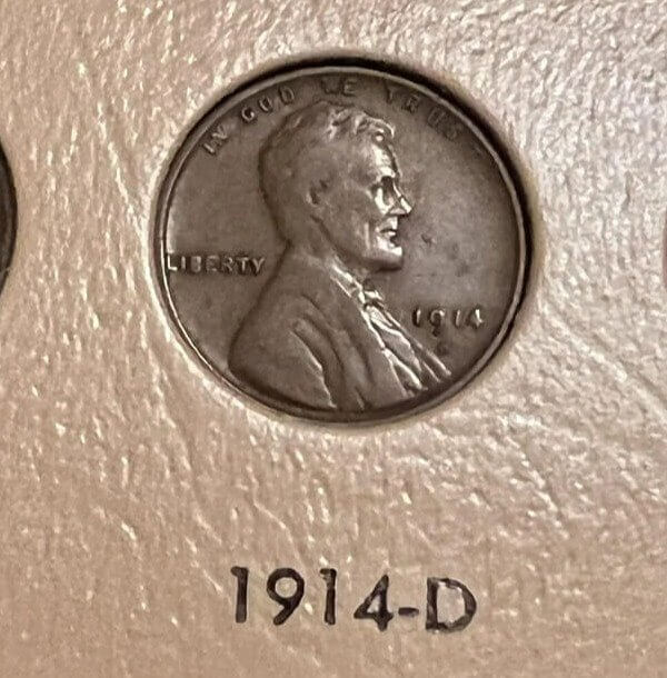 El centavo de Lincoln de 1914 - 158.625 dólares