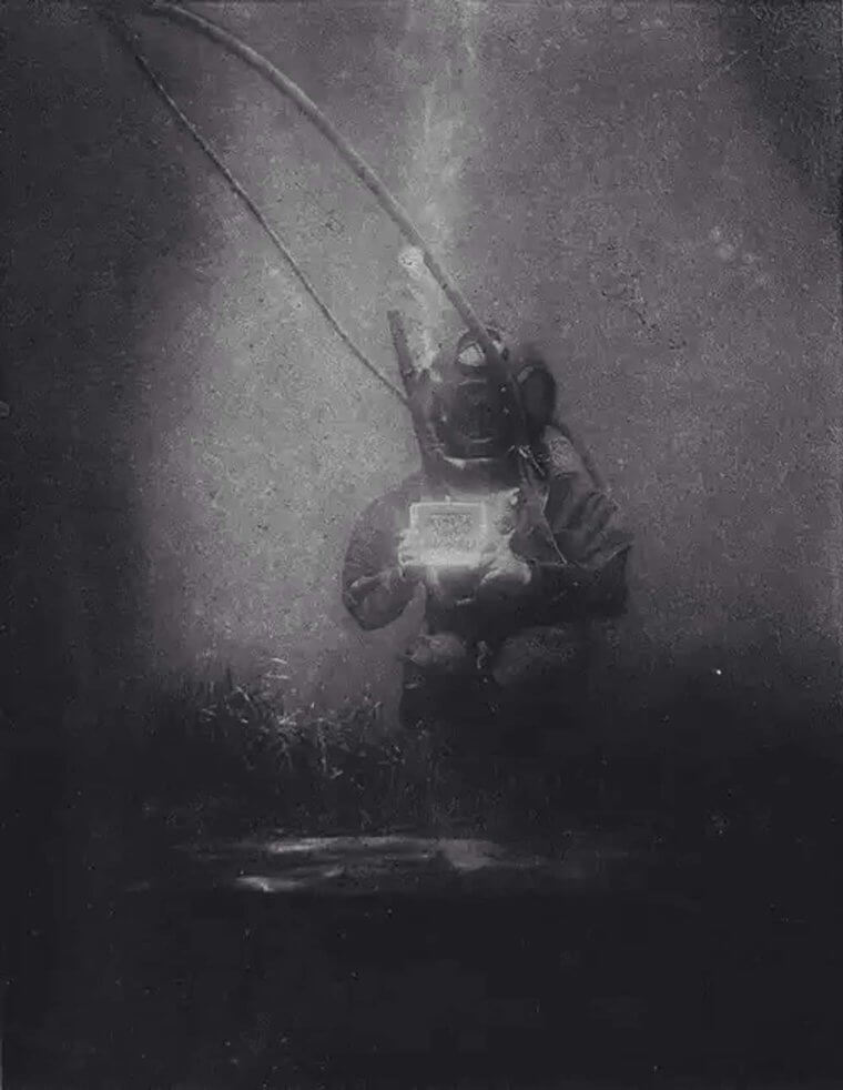 The Oldest Underwater Portrait Ever Taken