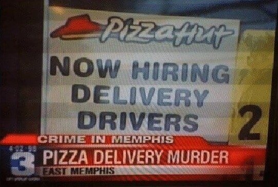 Too Soon, Pizza Hut. Too Soon