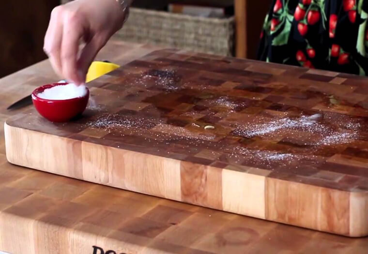 Sanitize and Scent Cutting Boards