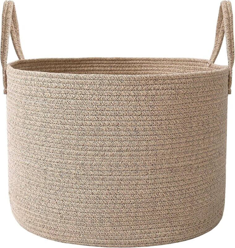 Woven Blanket Basket - Organize with Style and Ease 