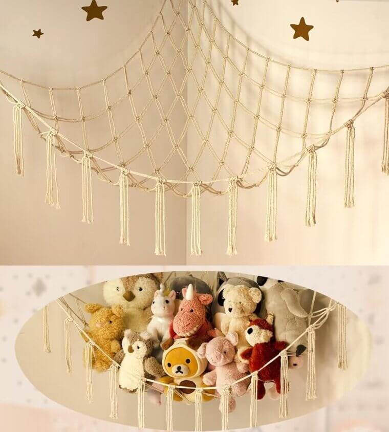 Toy Hammock Net - Organize Stuffed Animals with Ease - Now 38% Off!