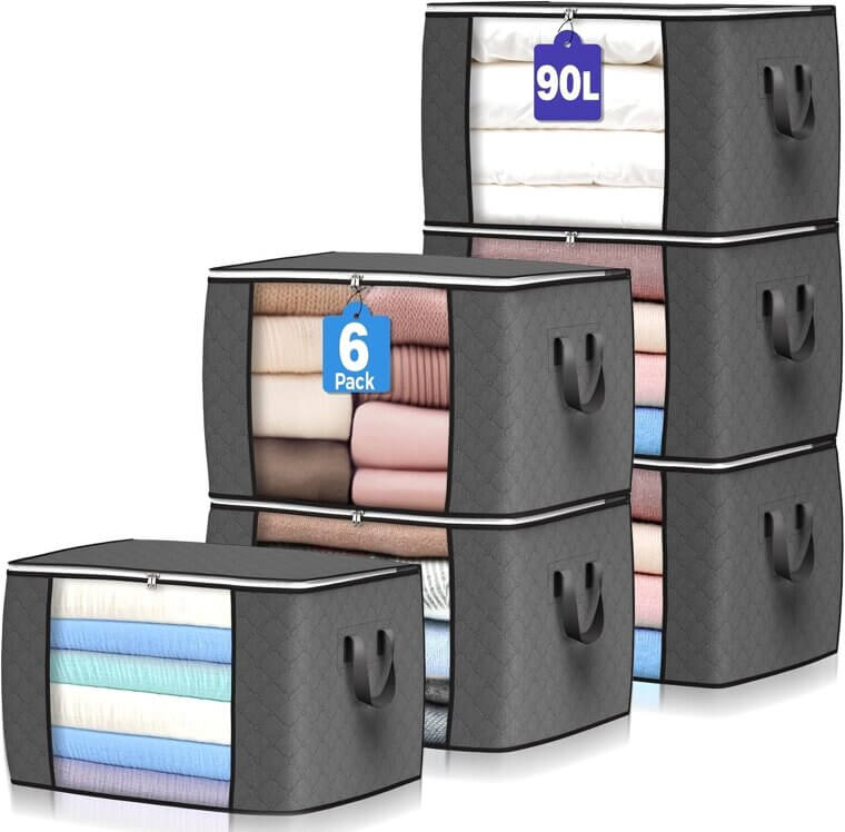 Large Storage Bags - Organize Clothes & More with Ease - 39% Off!