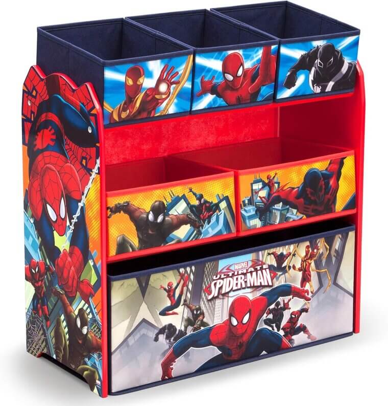 Spider-Man Toy Organizer - Perfect for Kids' Rooms! - 13% Off!