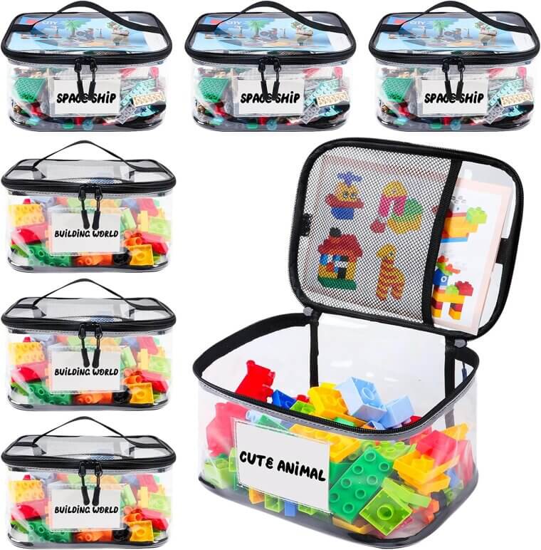 Clear Toy Storage Bags - Organize & Transport Your Toys with Ease - Now 5% Off!