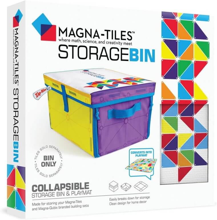 MAGNA-TILES Storage Bin - Keep Play Fun & Organized 