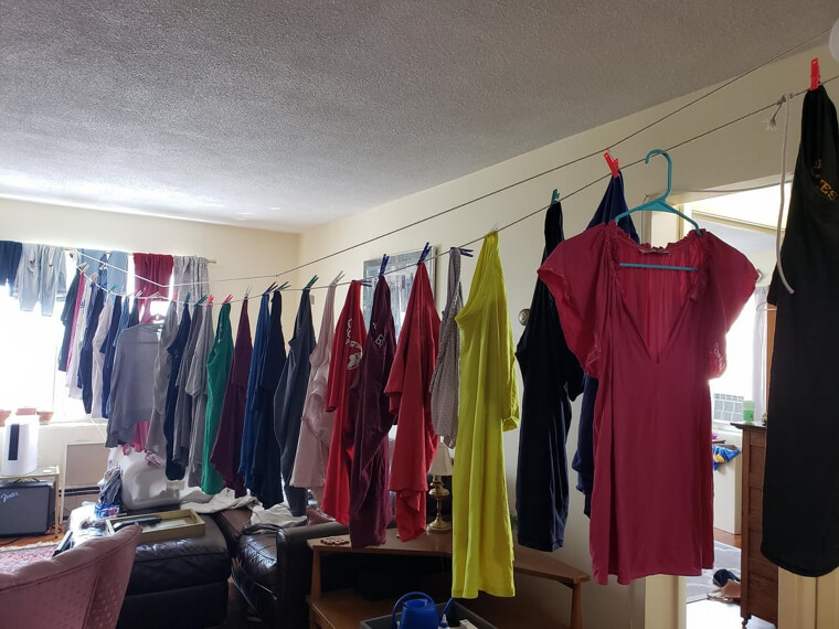 Line Drying Slows Wear and Tear on Clothes