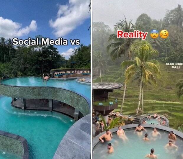 La piscine des influenceurs : Bali, Indonésie