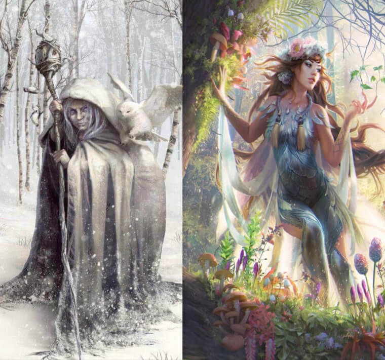 Cailleach & Brigid