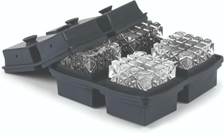W&P Crystal Ice Tray - Perfect for Whiskey Lovers! 