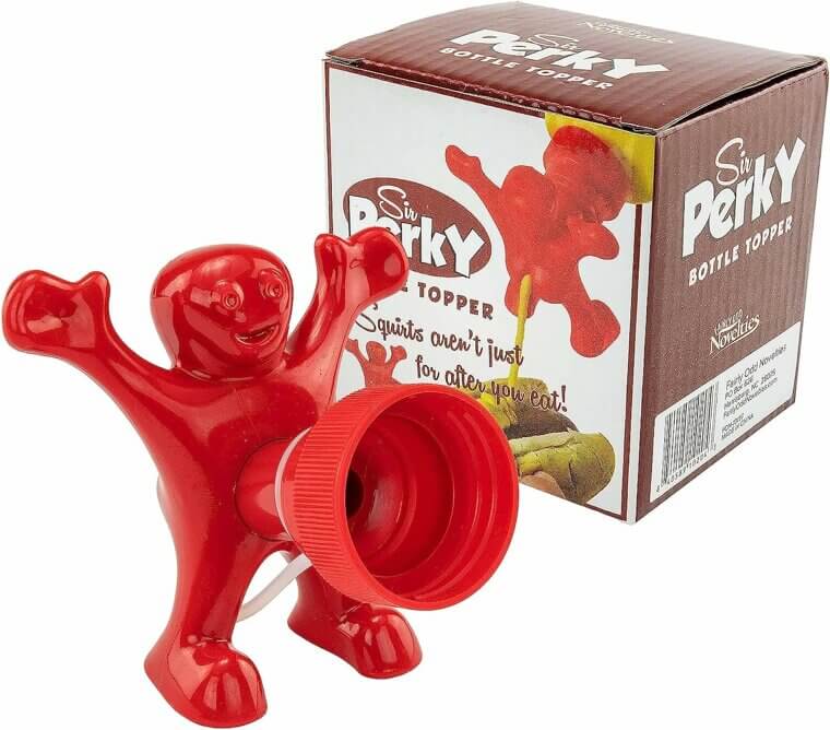 Sir Perky Condiment Topper - Hilarious BBQ Essential 