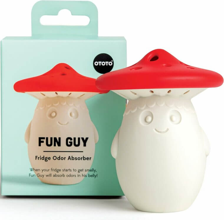 Fun Guy Fridge Deodorizer - Cute Odor Absorber for Your Kitchen - Now 25% Off!