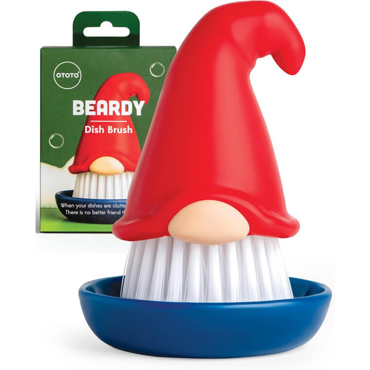 Beardy Gnome Brush - Cute & Quirky Kitchen Fun - Now 24% Off!