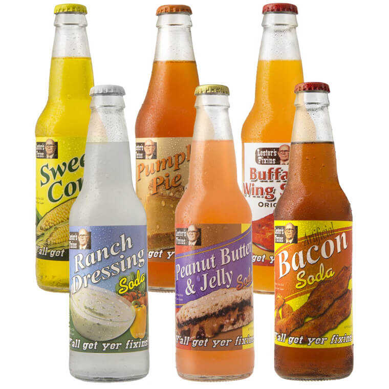 Lester's Fixins Soda - Wild Flavor Sampler Set 